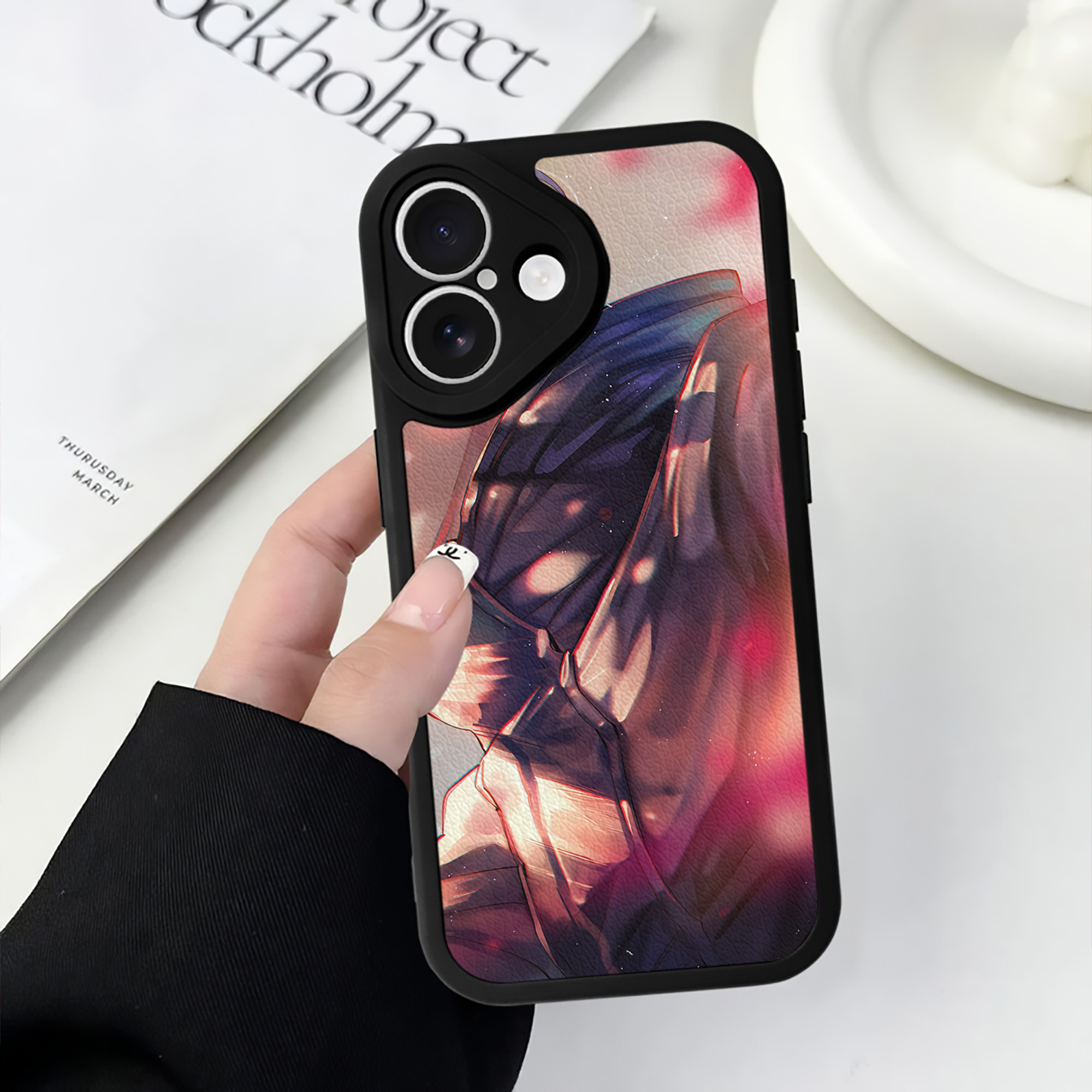 （画像用） SPY×FAMILY间谍家家酒 【iPhone 16シリーズ対応】シリコンスマホケース（レザー調） 材質：シリコン